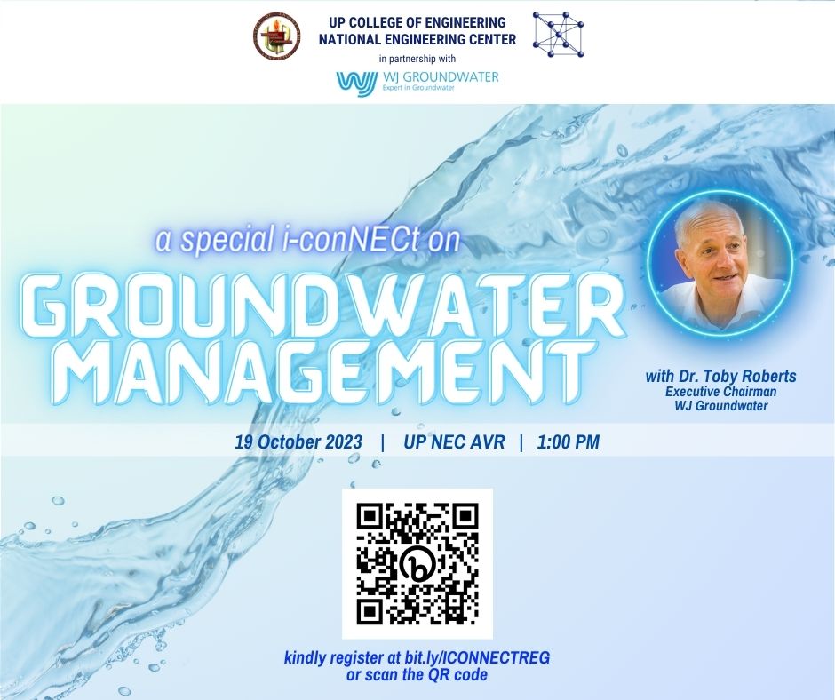Special i-conNECt on Groundwater Management @UPNEC